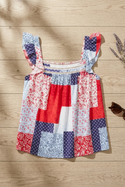 Cropped Floral Top