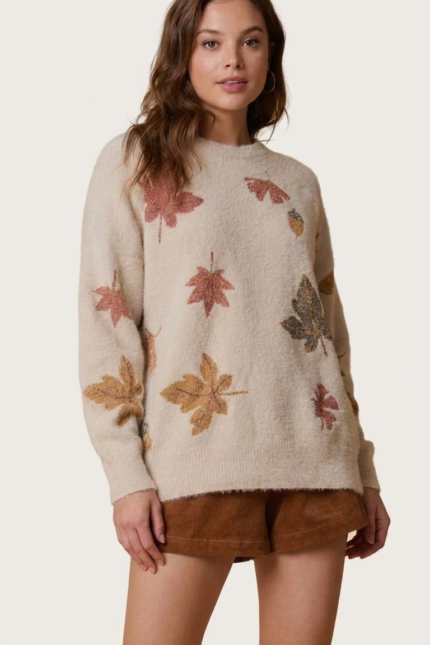 Embroidered Knit Sweater - Image 2