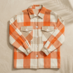 Plaid Flannel Shirt Jacket