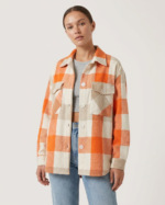 Plaid Flannel Shirt Jacket - Image 2