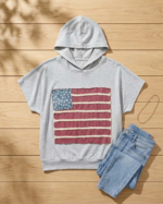 Striped Cotton Blend Tee