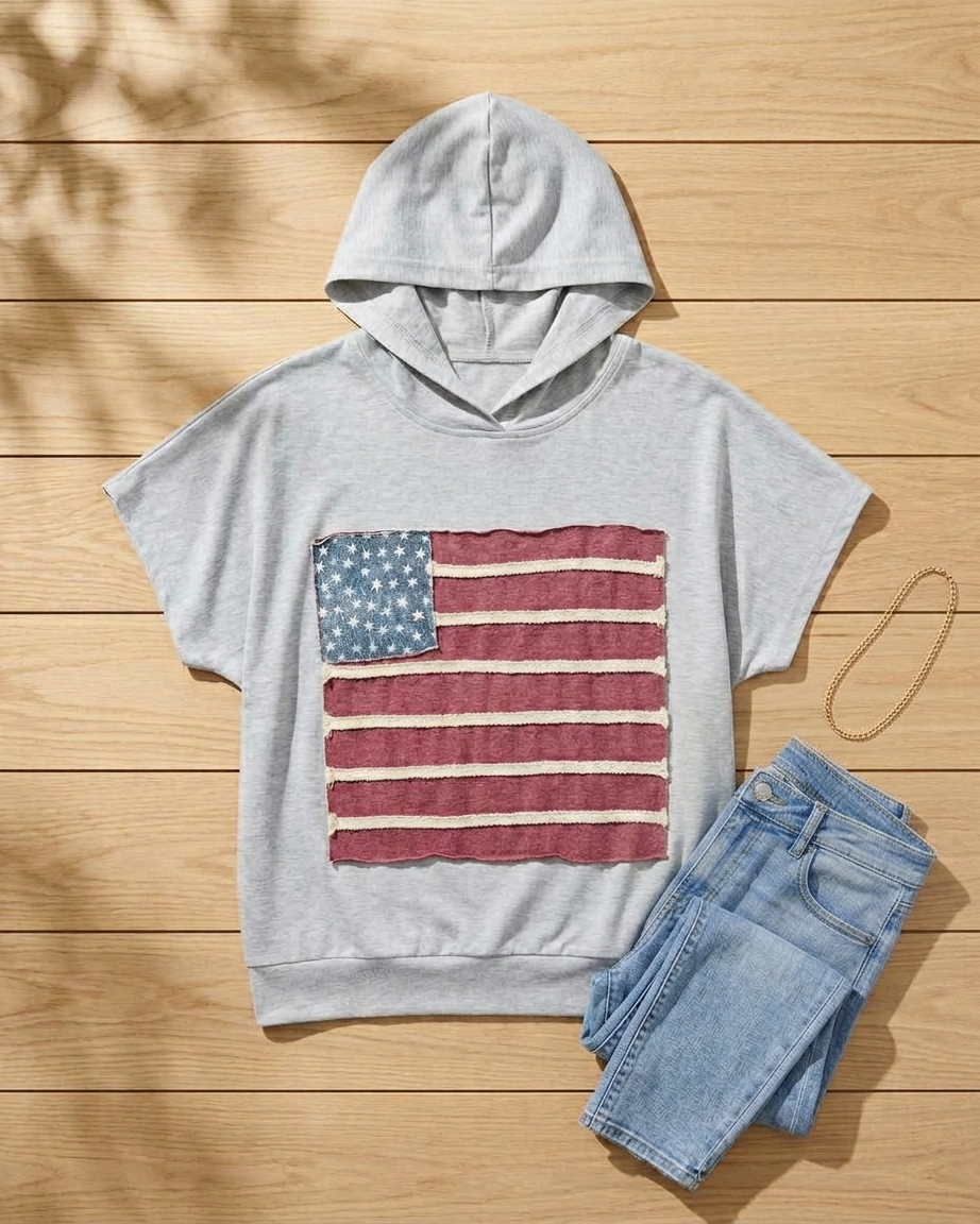 Striped Cotton Blend Tee Striped Cotton Blend Tee